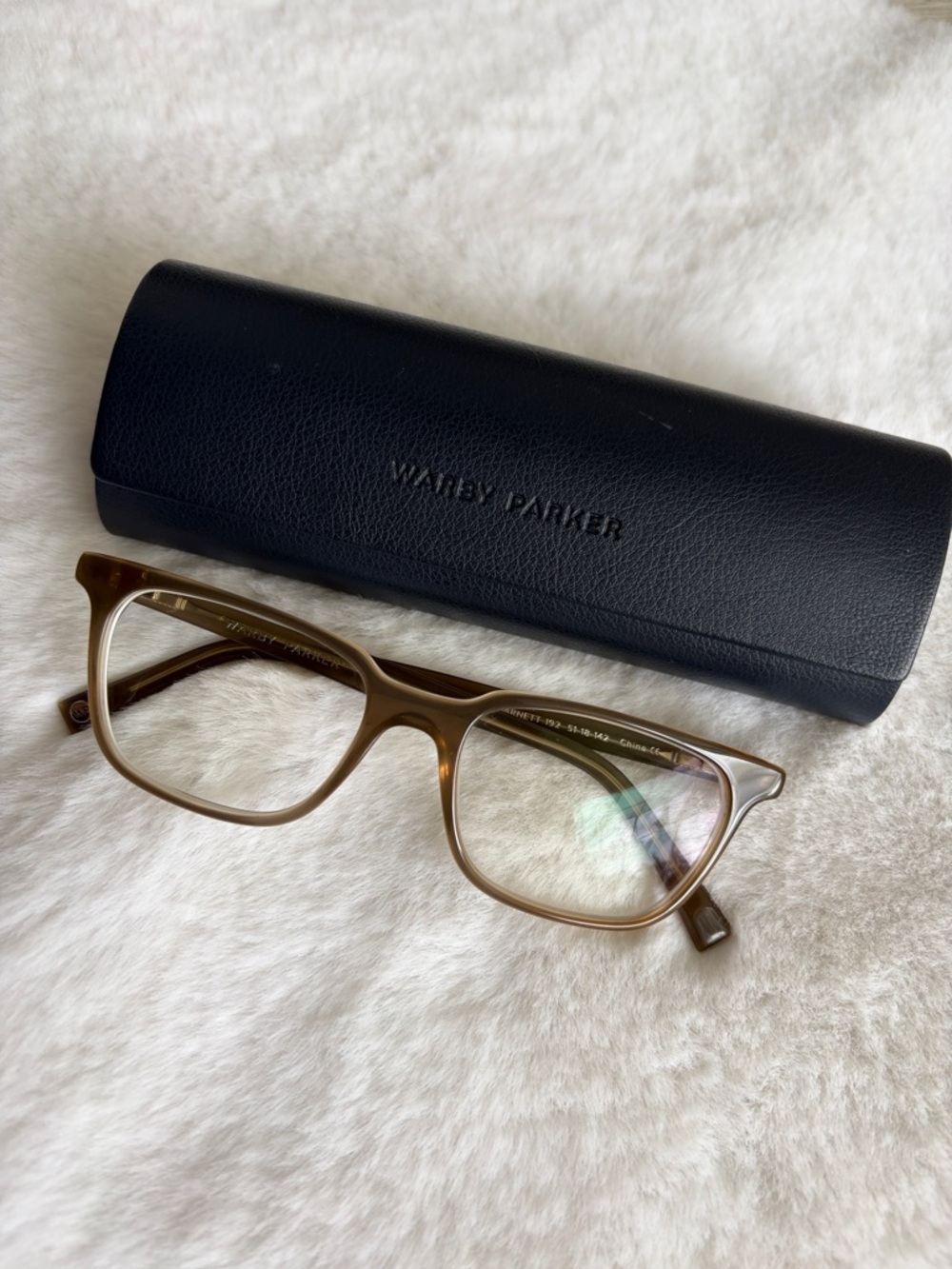 Warby Parker Barnett Quail Egg Grey Glasses